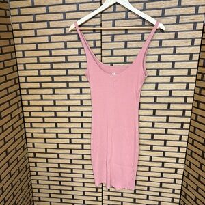 Rolla Coster‎ Pink Ribbed Tank Dress Size Medium